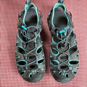 Keen waterproof, closed toe, casual/athletic sandal